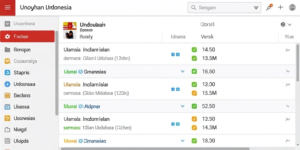 Tampilan antarmuka yang menarik dan mudah dinavigasi.