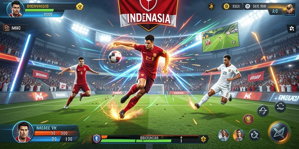Tangkapan layar menampilkan antarmuka utama yang menarik.
