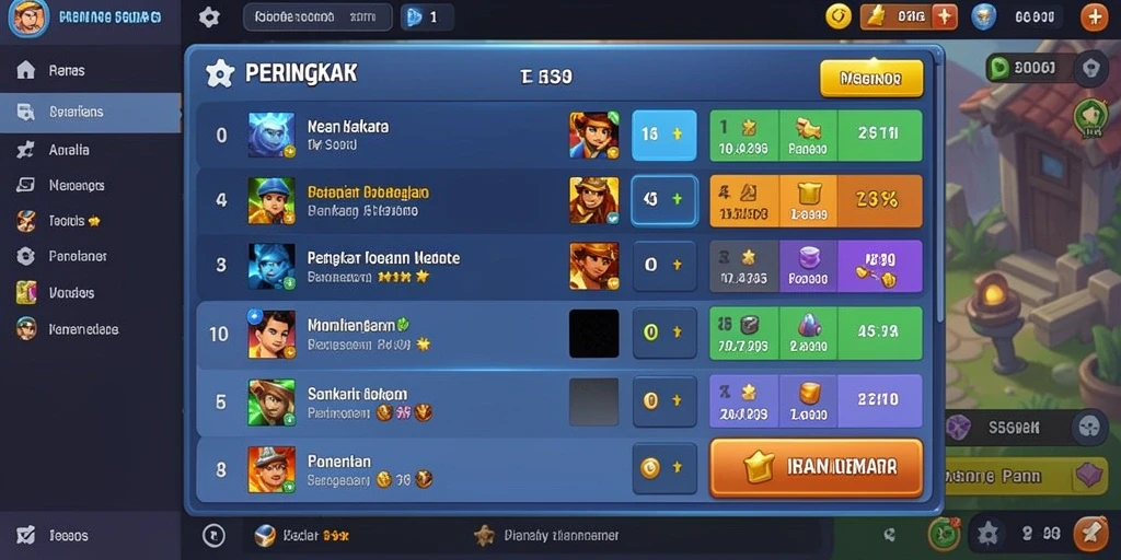 Tampilan antarmuka yang menarik dan mudah digunakan.