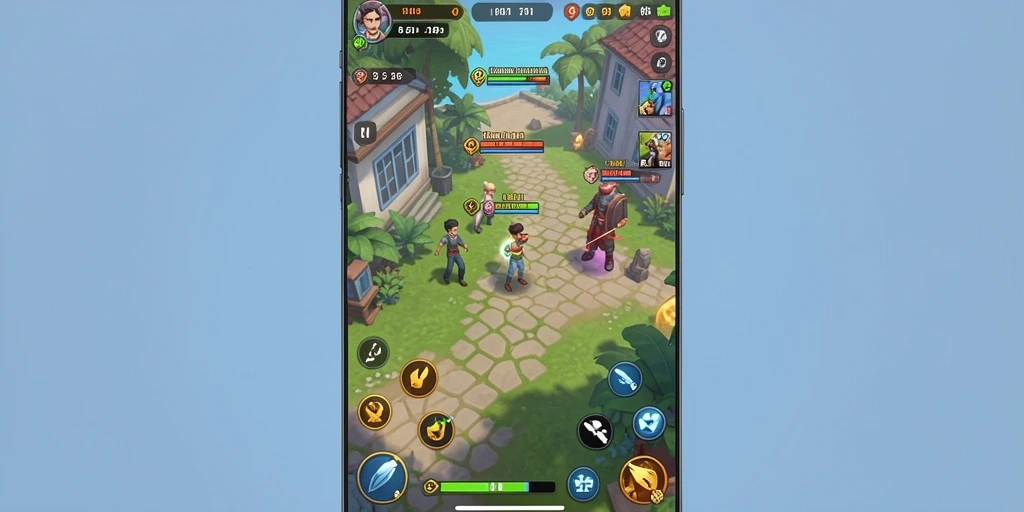 Tampilan grafik yang memukau dari SAND77.